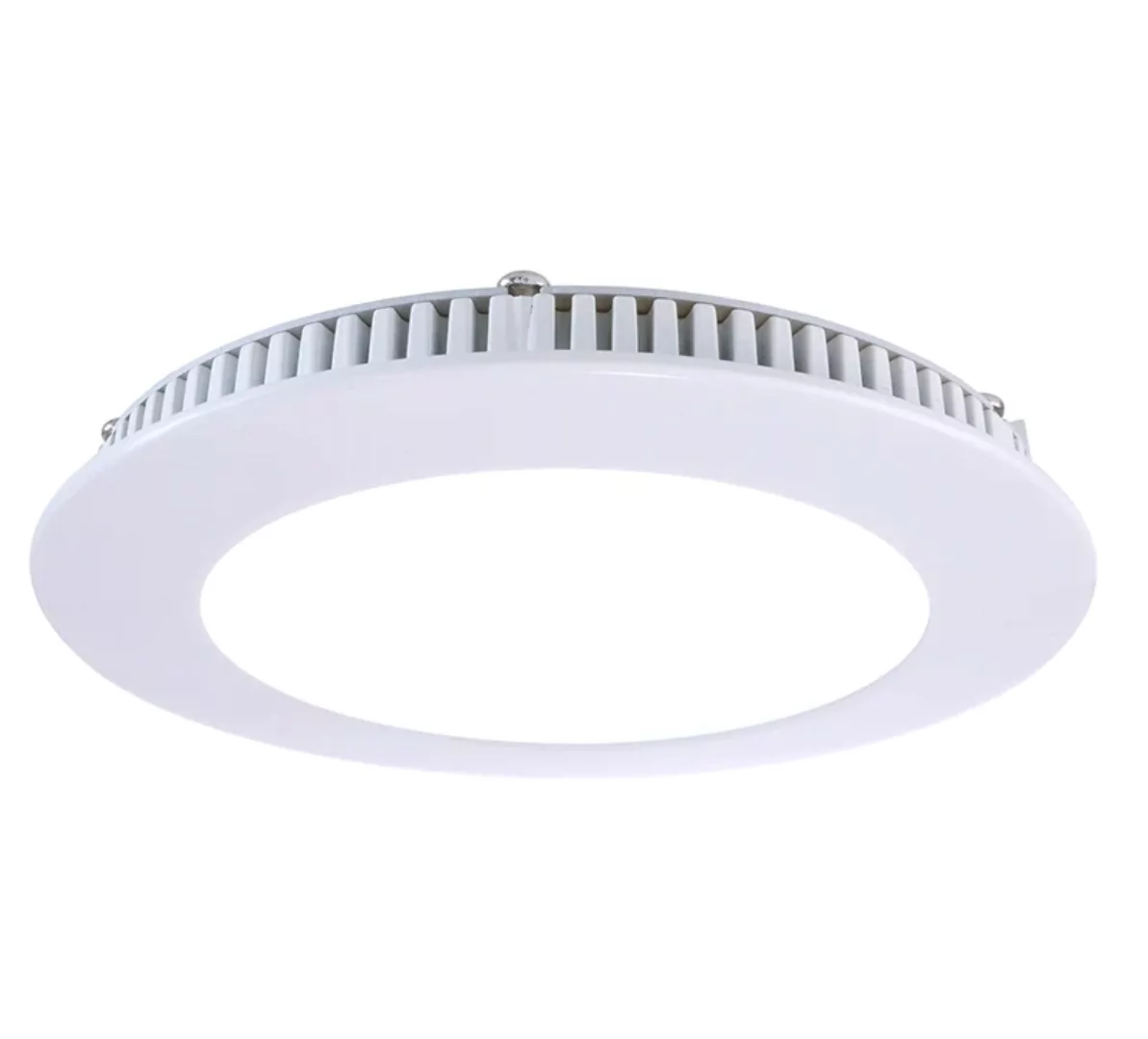 Schlichte LED Deckeneinbauleuchte Ø145mm weiß 4000K neutralweiß günstig online kaufen