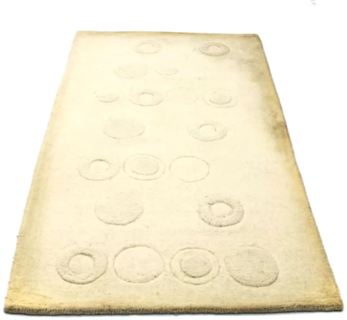 morgenland Wollteppich »Gabbeh Teppich handgetuftet beige«, rechteckig, Kur günstig online kaufen