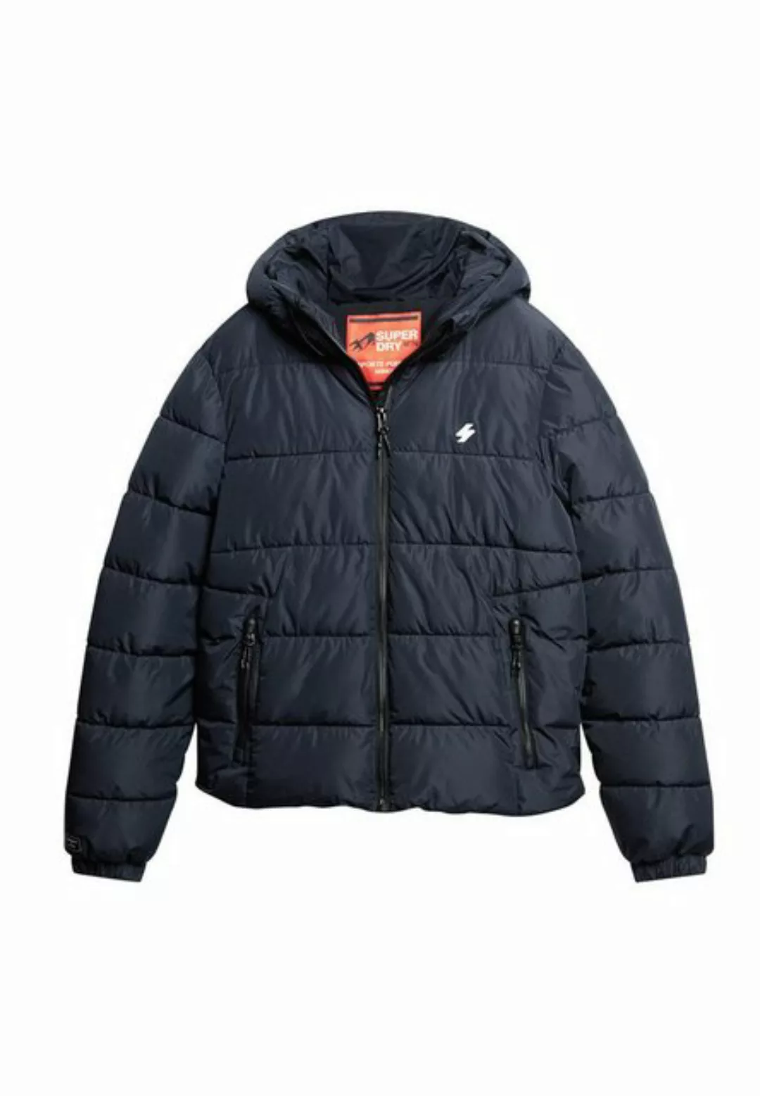 Superdry Steppjacke Superdry Herren Jacke HOODED SPORTS PUFFER JACKET Eclip günstig online kaufen