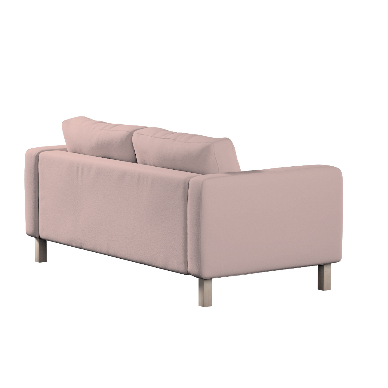 Bezug für Karlstad 2-Sitzer Sofa nicht ausklappbar, rosa, Sofahusse, Karlst günstig online kaufen