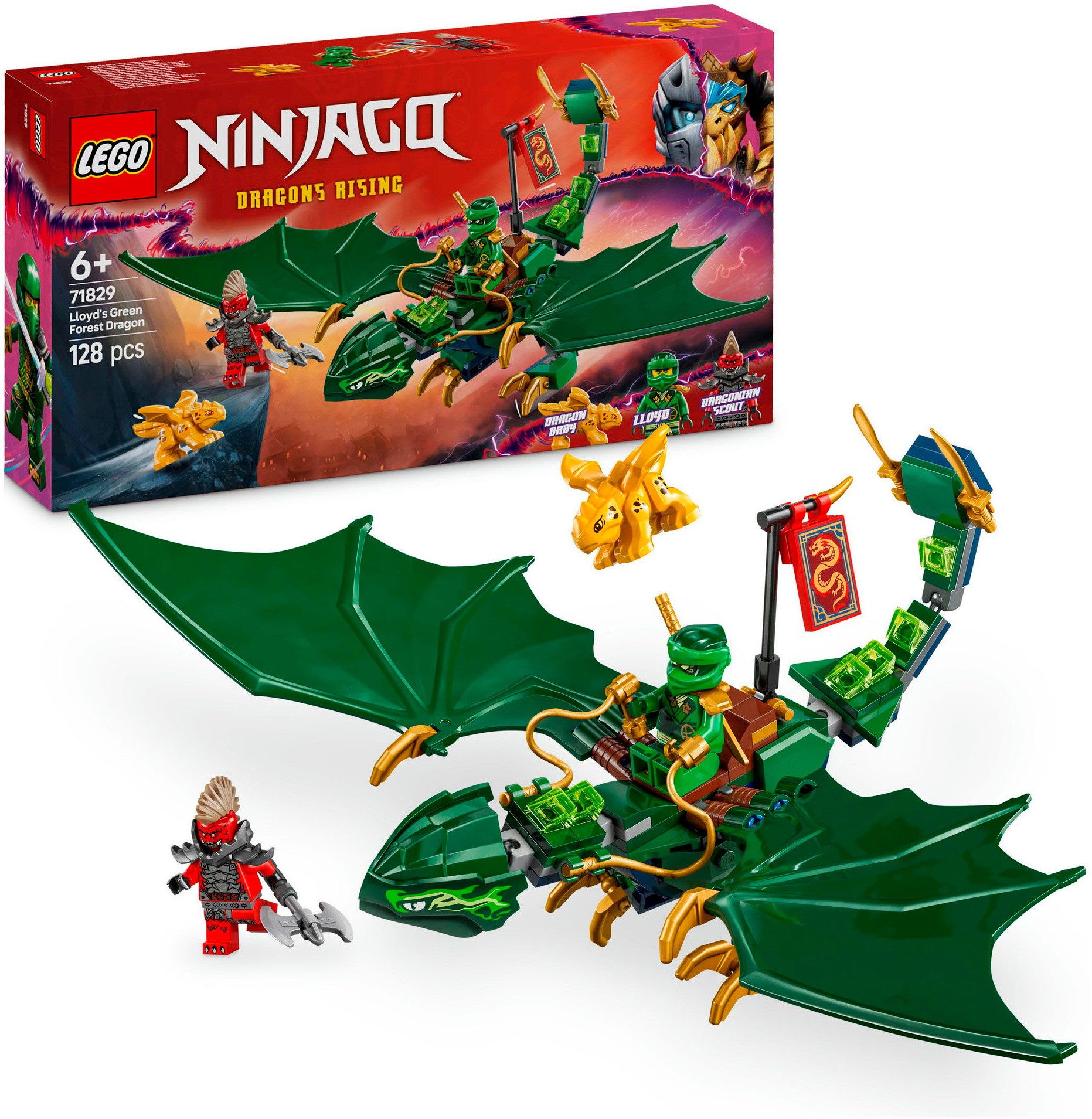 LEGO® Lloyds grüner Walddrache (71829), LEGO günstig online kaufen