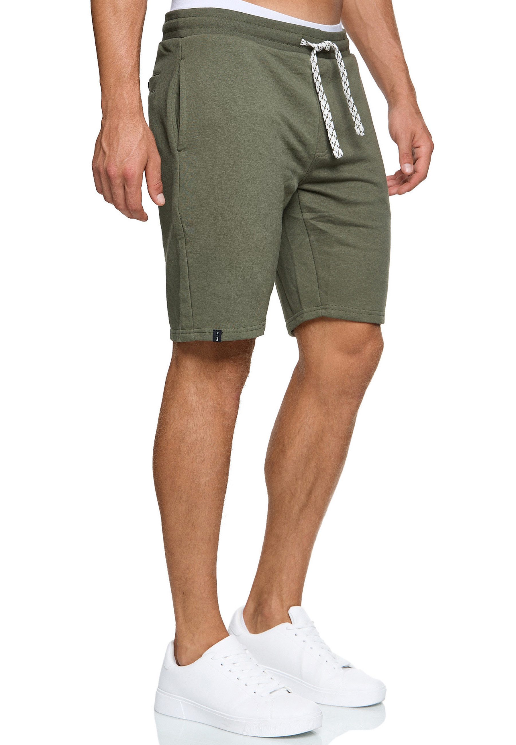 Indicode Sweatshorts Aldrich elastischer Bund mit günstig online kaufen