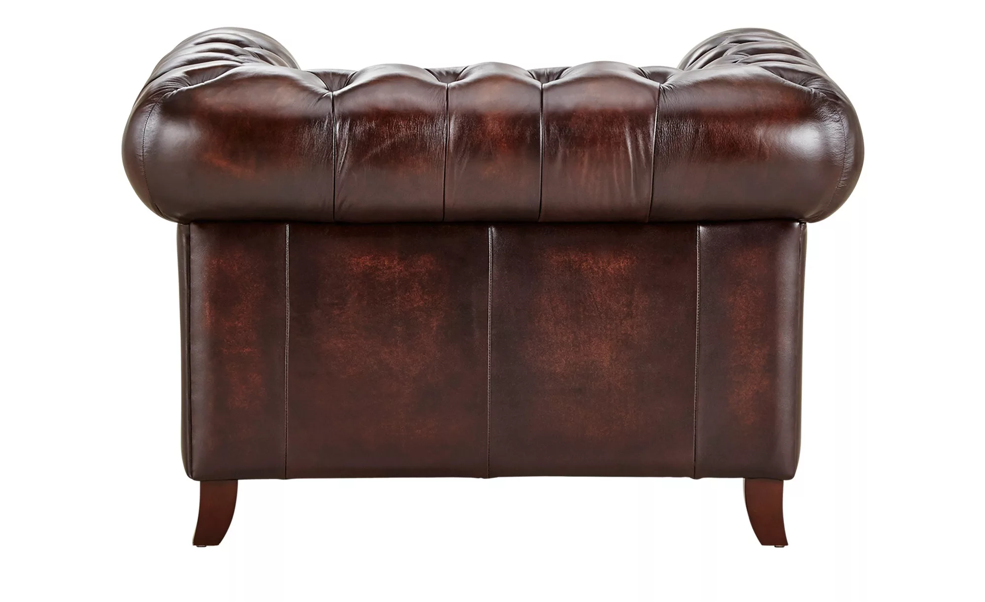 uno Sessel im Vintage-Look Chesterfield ¦ braun ¦ Maße (cm): B: 124 H: 80 T günstig online kaufen