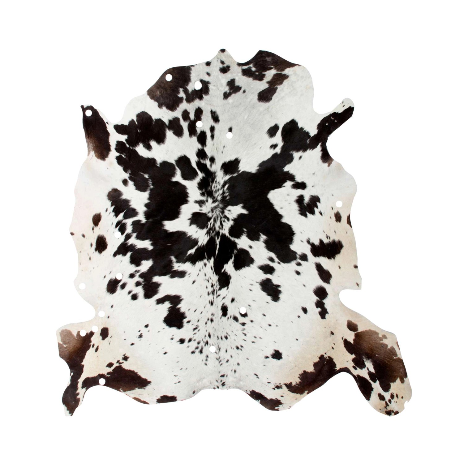 MeGusta Flachflor Teppich Schwarz Weiß Animal Leder (QM) 135 165qm günstig online kaufen