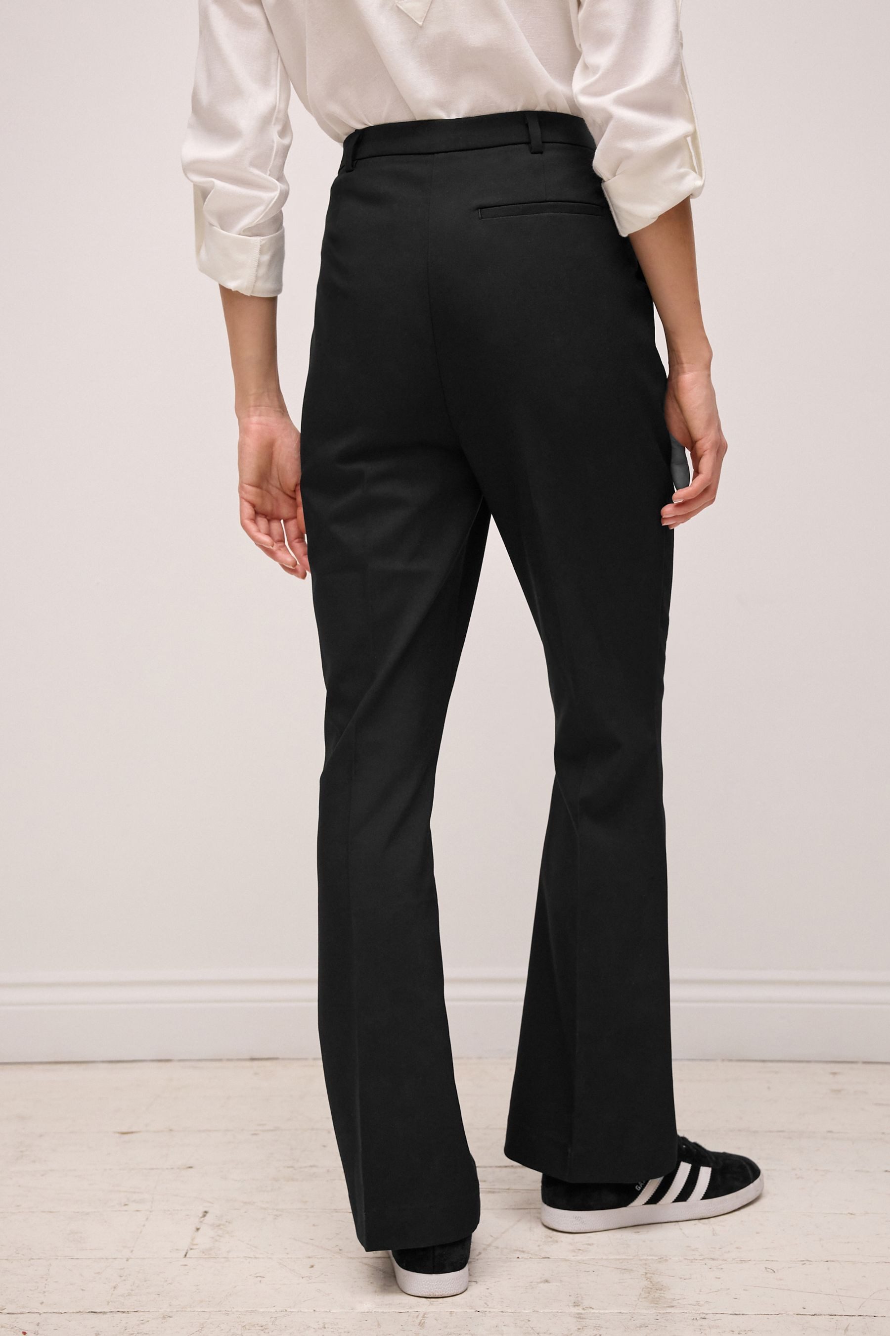 Next Bootcuthose Hochwertige Bootcut-Hose mit Stretch, günstig online kaufen
