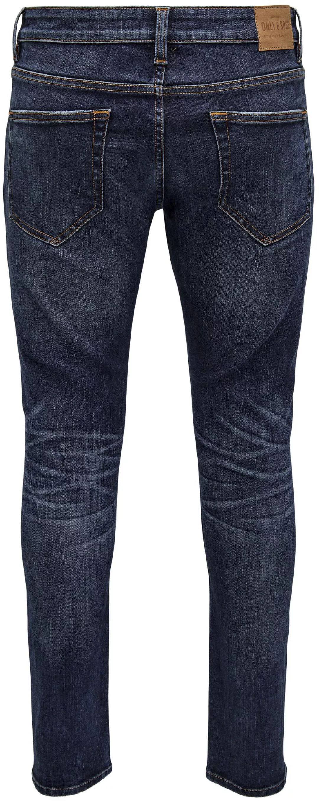 Only & Sons Herren Jeans ONSLOOM SLIM 4254 - Slim Fit - Blau - Dark Blue De günstig online kaufen