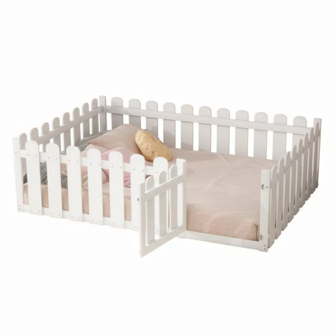 OKWISH Kinderbett Doppelbett Funktionsbett Jugendbett Holzbett Gästebett Ei günstig online kaufen