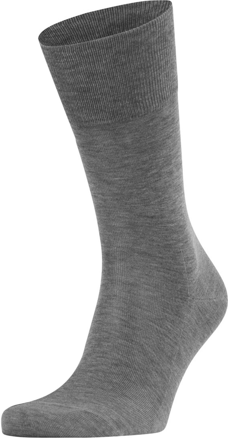 FALKE Tiago Socken Grau 3390 - Größe 45-46 günstig online kaufen