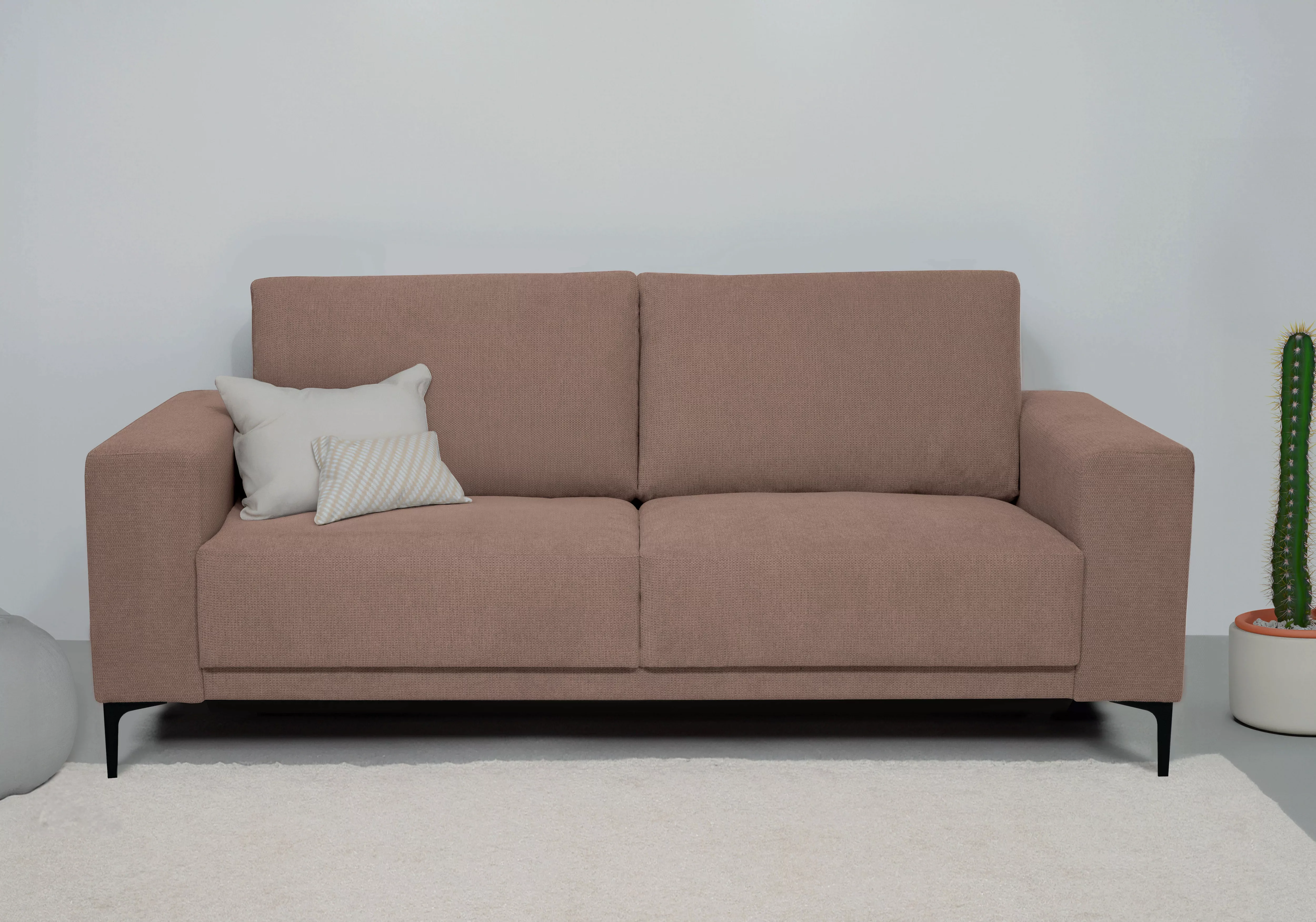 Places of Style 2-Sitzer "Xander", Breite 164 cm, Webstoff, Soft-Touch Chen günstig online kaufen