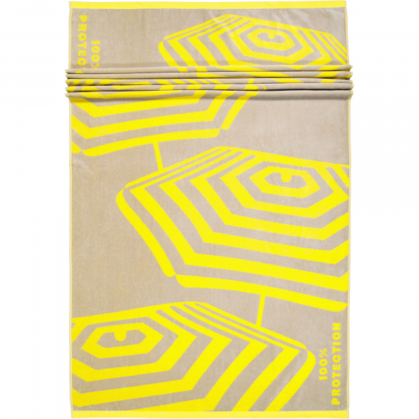 Vossen Strandtücher Crazy Sunshade - Farbe: hot sun - 0001 - 100x180 cm günstig online kaufen