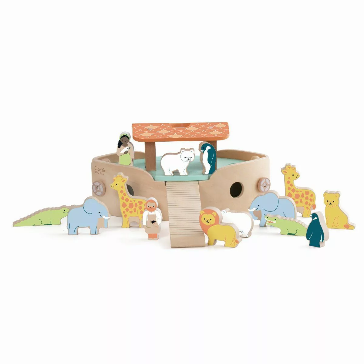 Classic World Lernspielzeug Holzschiff Arche Noah günstig online kaufen