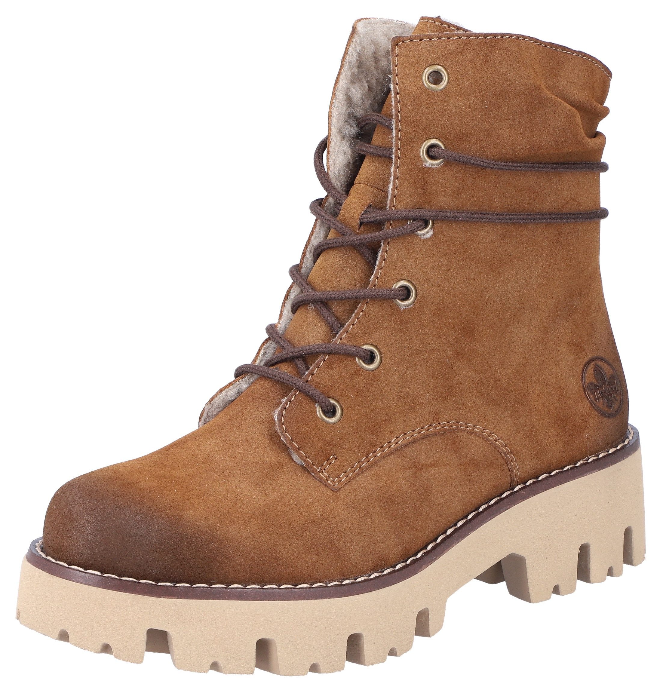 Rieker Winterstiefelette, Schnürboots, Winterboots, Profilsohle, mit günstig online kaufen