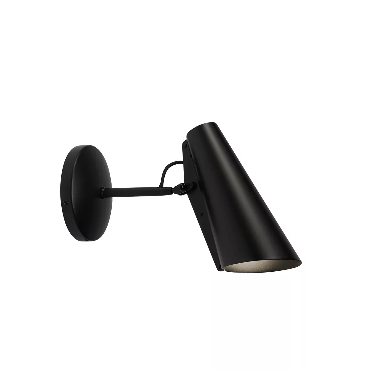 Northern Birdy Wandlampe 31,5cm schwarz/stahl günstig online kaufen