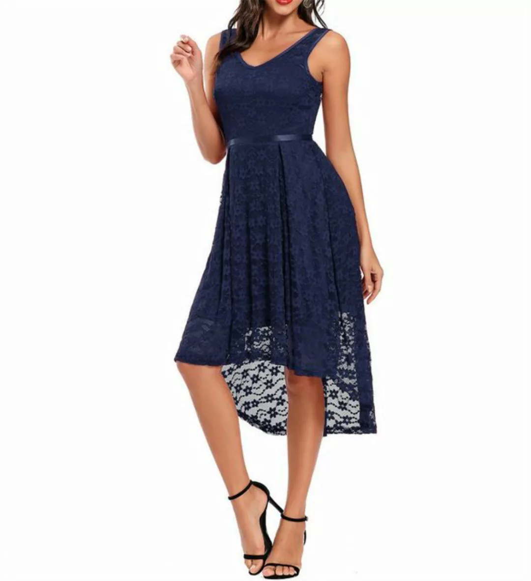 AFAZ New Trading UG Sommerkleid Ärmelloses, sexy Spitzenkleid für Damen mit günstig online kaufen