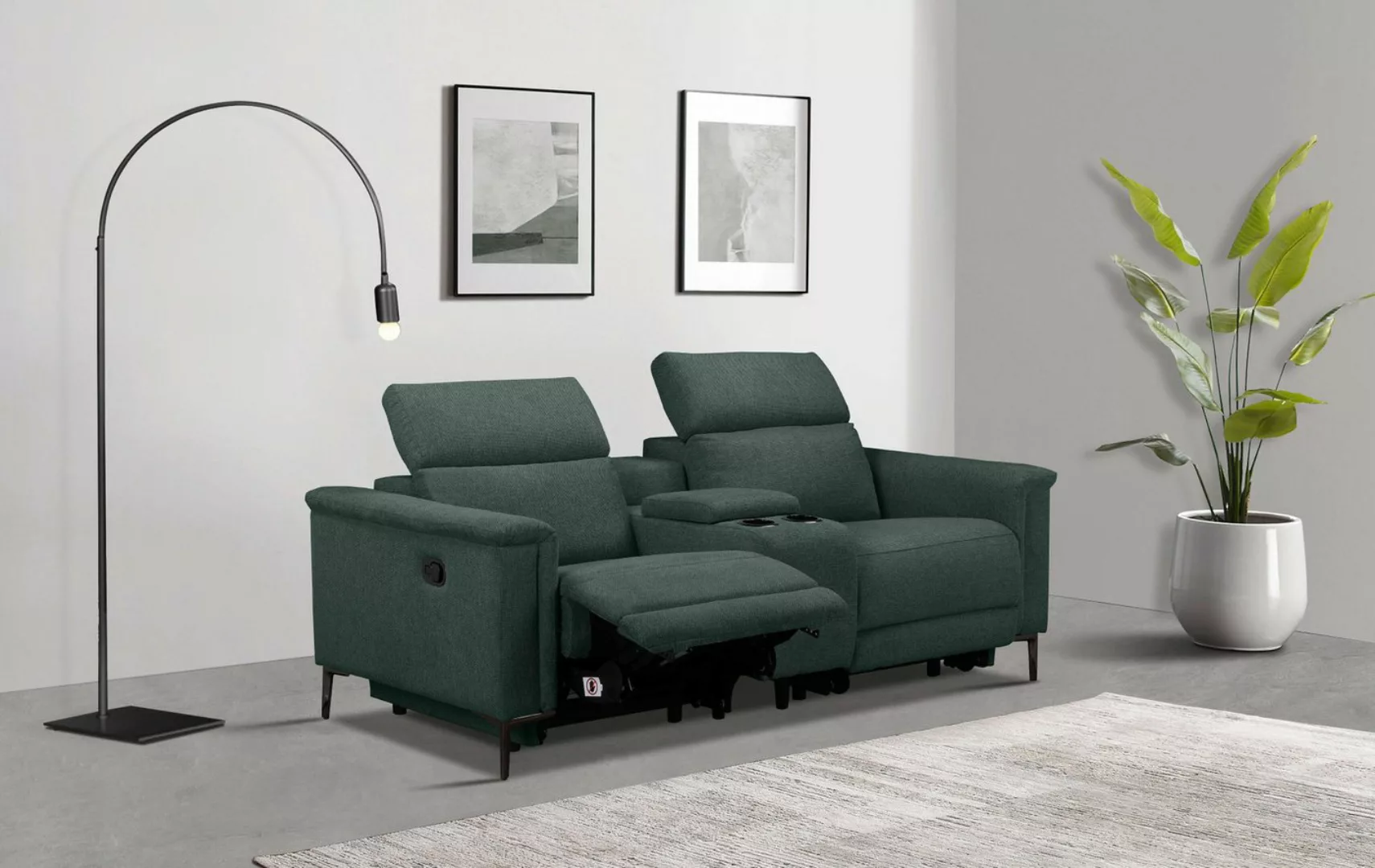 Places of Style 2-Sitzer Lund, 2er-Kinosofa, TV-Sessel, Multimedia-Sofa, m. günstig online kaufen