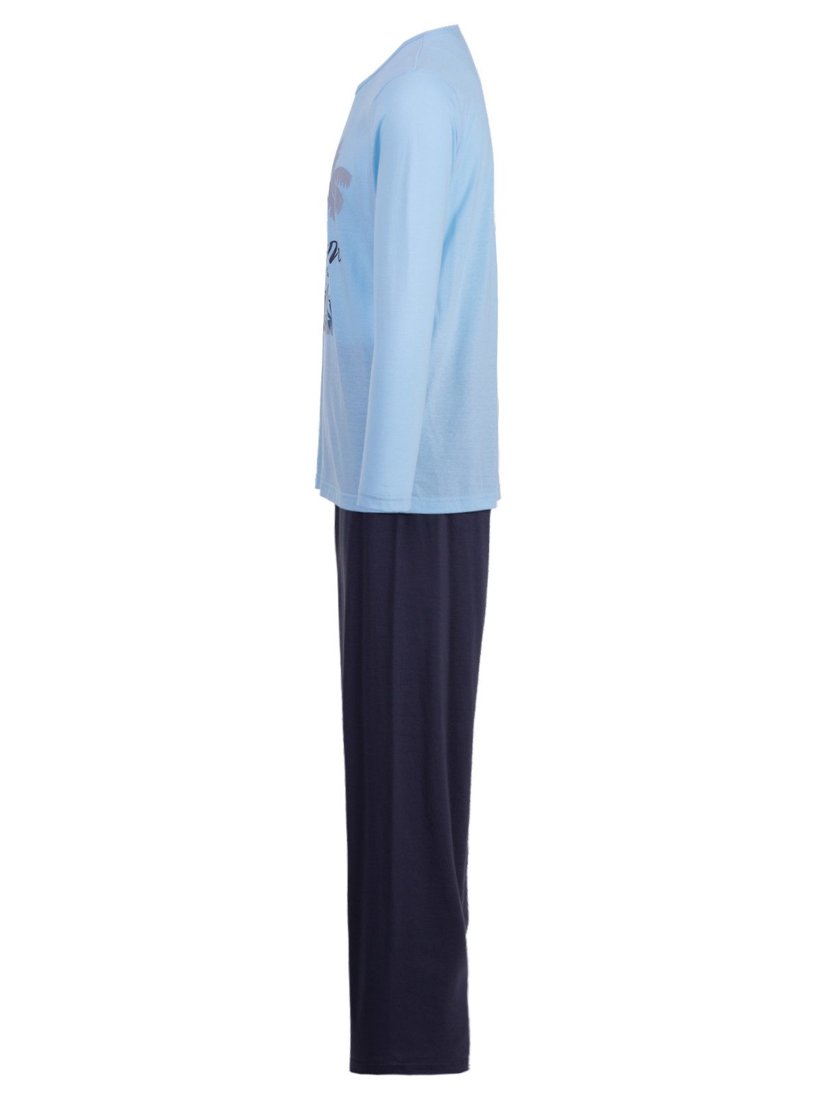 Henry Terre Schlafanzug Pyjama Set Langarm günstig online kaufen