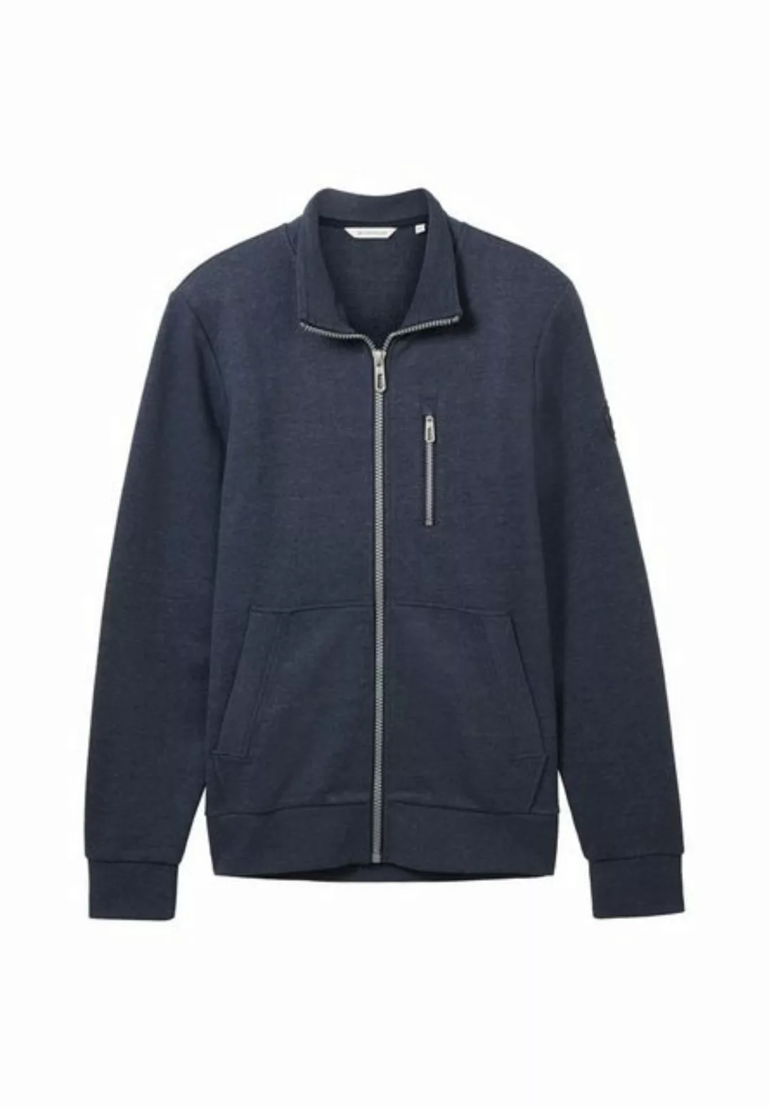 TOM TAILOR Sweatjacke Sweatjacke Zip Sweatshirt mit Reißverschluss und (1-t günstig online kaufen