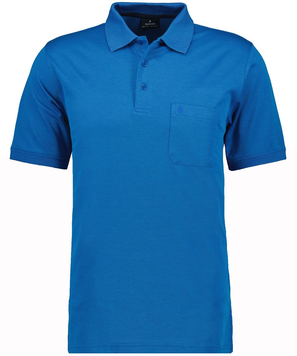 RAGMAN Sweatshirt Herren-Poloshirt Uni günstig online kaufen