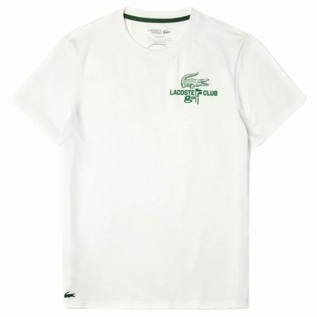 Lacoste Poloshirt Lacoste Logo T-Shirt Weiss günstig online kaufen