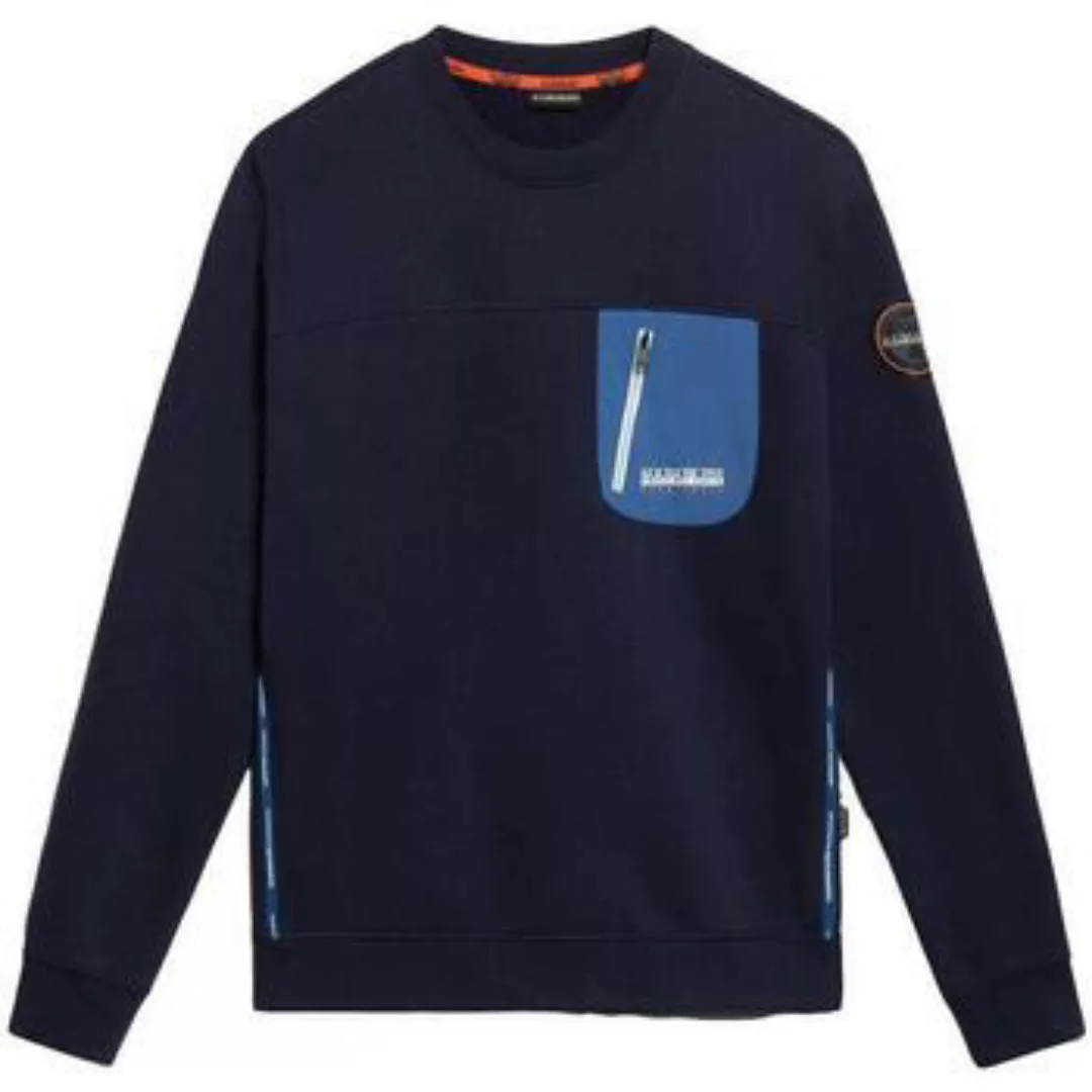 Napapijri  Sweatshirt B Huron C Sweatshirt Navy Blue günstig online kaufen