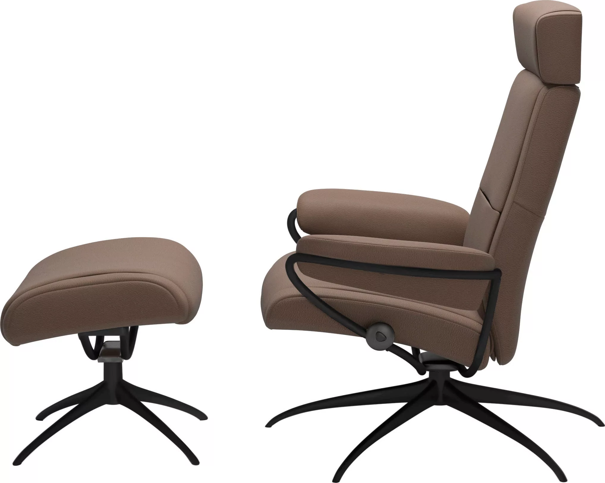 Stressless Relaxsessel "Paris", (Set, Relaxsessel mit Hocker) günstig online kaufen