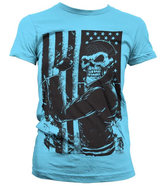 Hybris T-Shirt American Badass Girly Tee günstig online kaufen