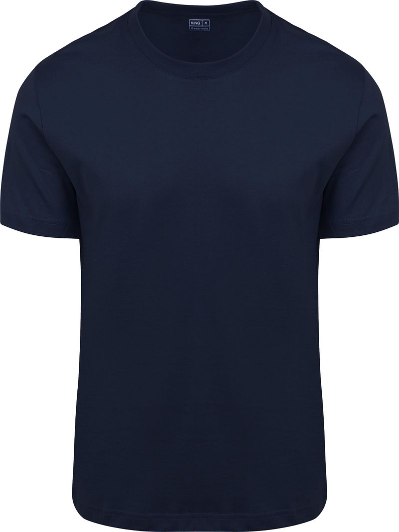 King Essentials The Steve T-Shirt Navy - Größe L günstig online kaufen