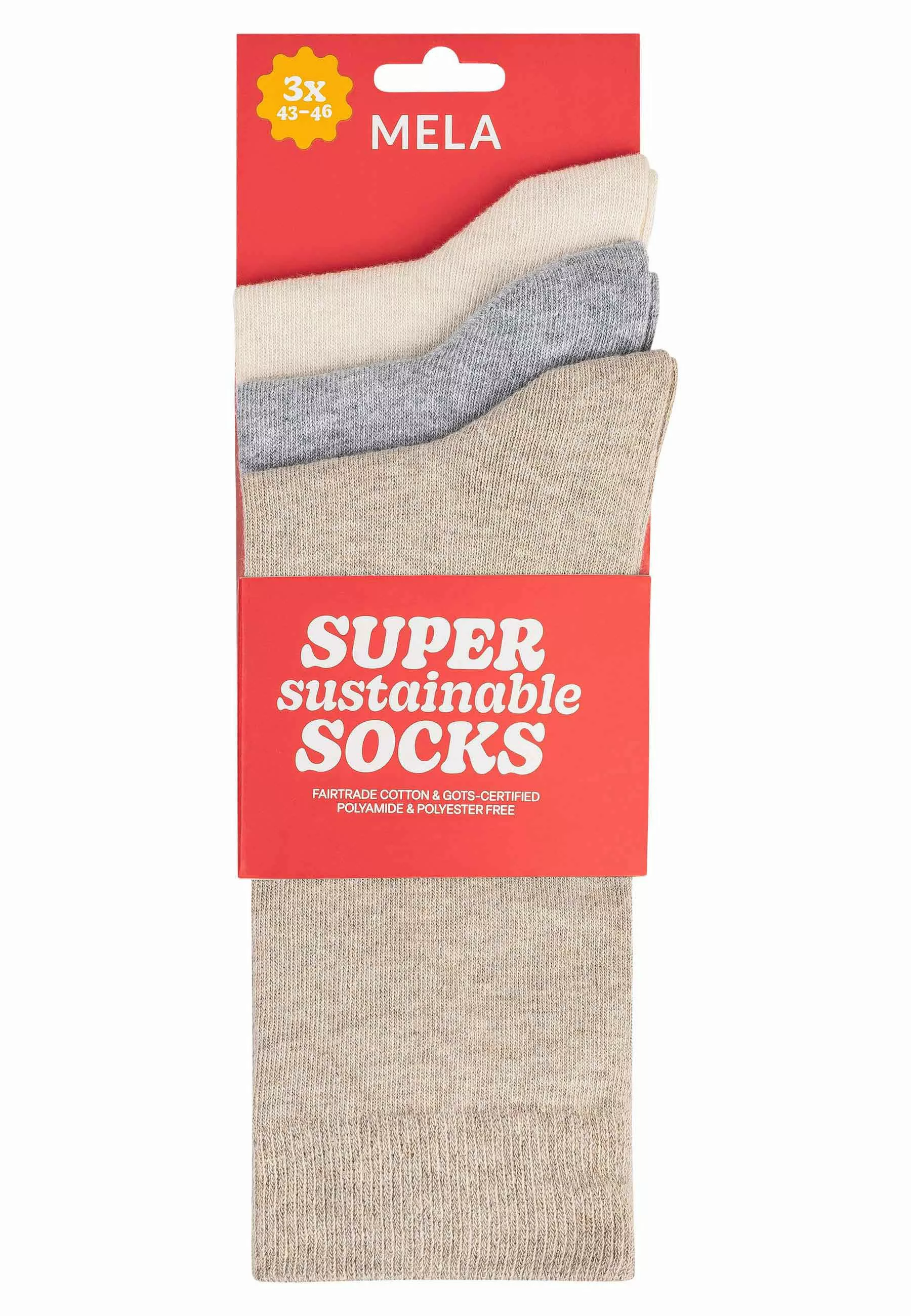 MELA Socken Unisex Socken 3 Paare günstig online kaufen