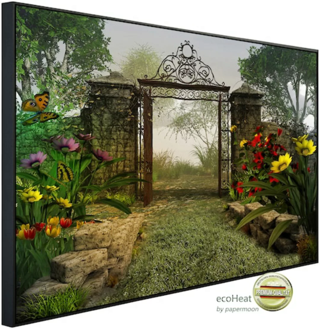 Papermoon Infrarotheizung »Magisches Gartentor« günstig online kaufen