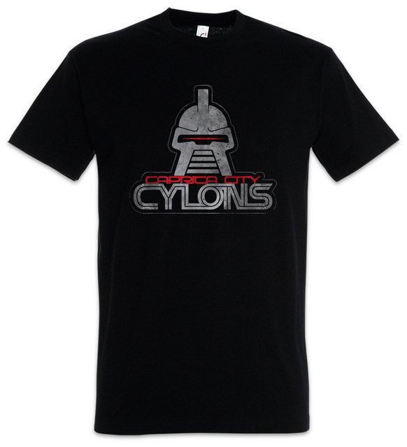 Urban Backwoods Print-Shirt Caprica City Cylons Herren T-Shirt TV Kampfster günstig online kaufen