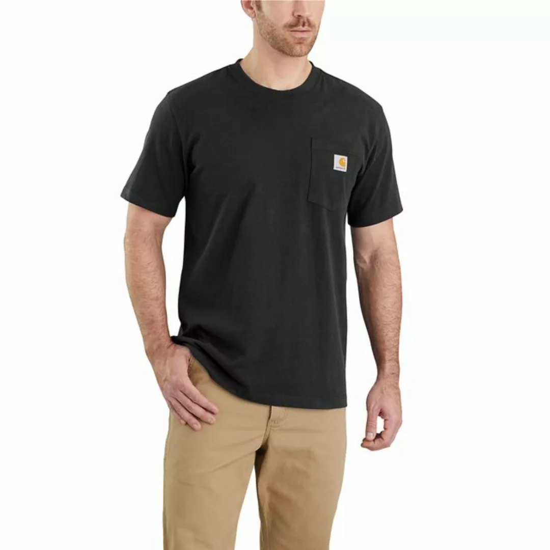 Carhartt Rundhalsshirt Carhartt K87 POCKET S/S T-SHIRT 103296 (1-tlg) Brust günstig online kaufen