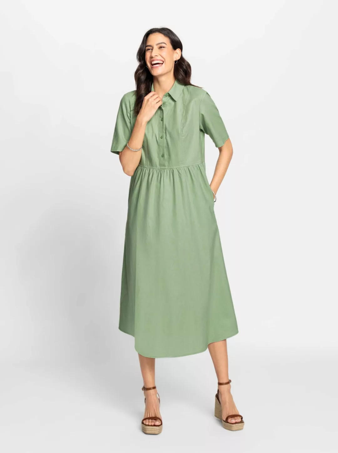 Inspirationen Hemdblusenkleid "Kleid" günstig online kaufen