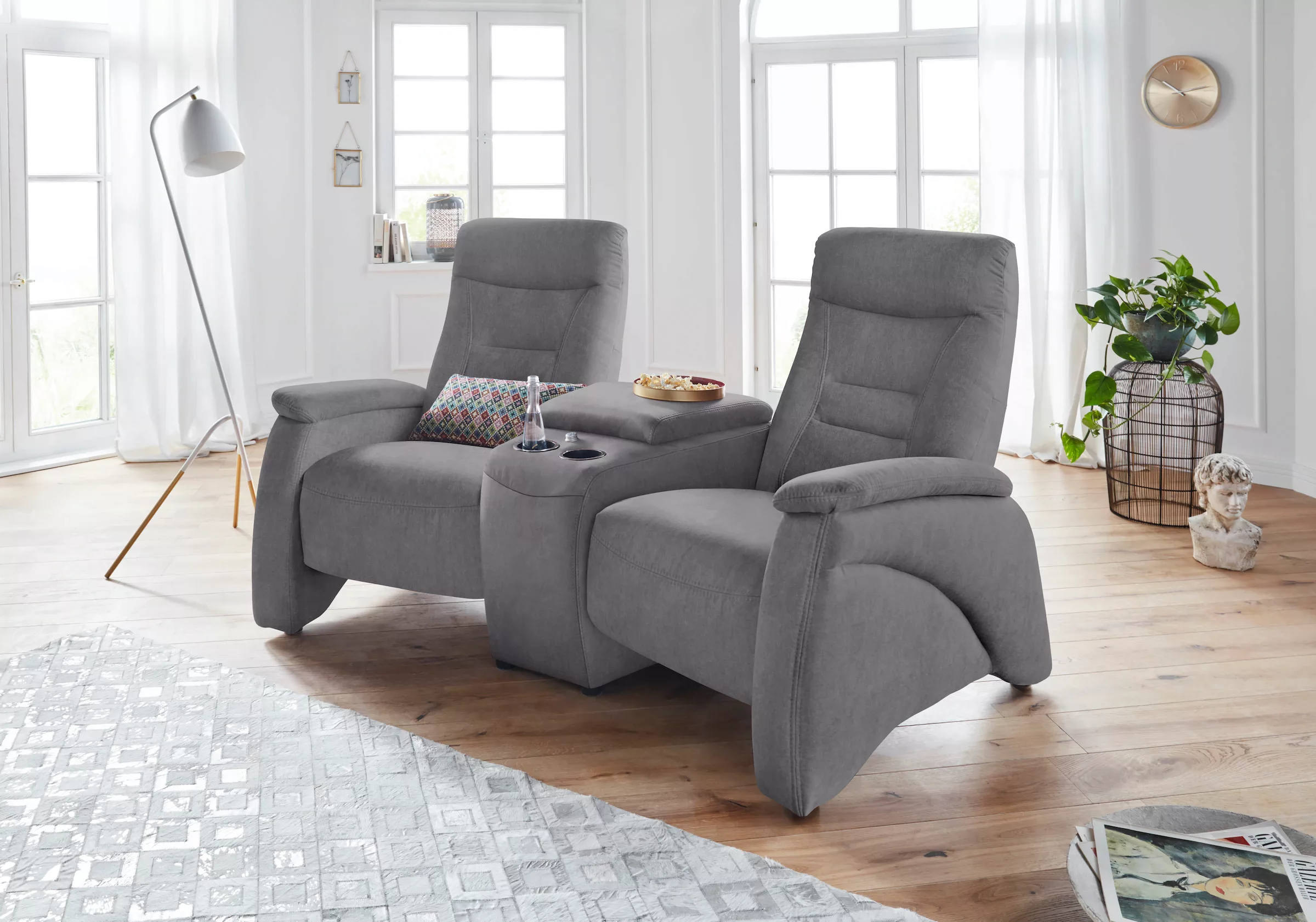 exxpo - sofa fashion 2,5-Sitzer »Ascoli, Kinosofa mit hohem Sitzkomfort, be günstig online kaufen