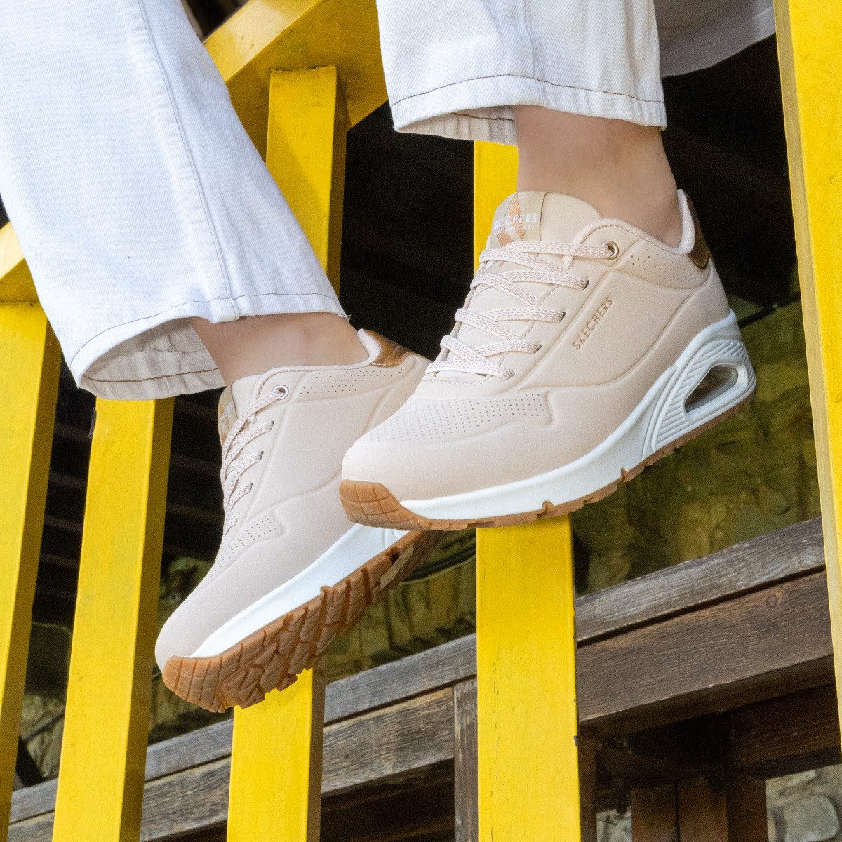 Skechers 155196 NAT Schnürschuh günstig online kaufen