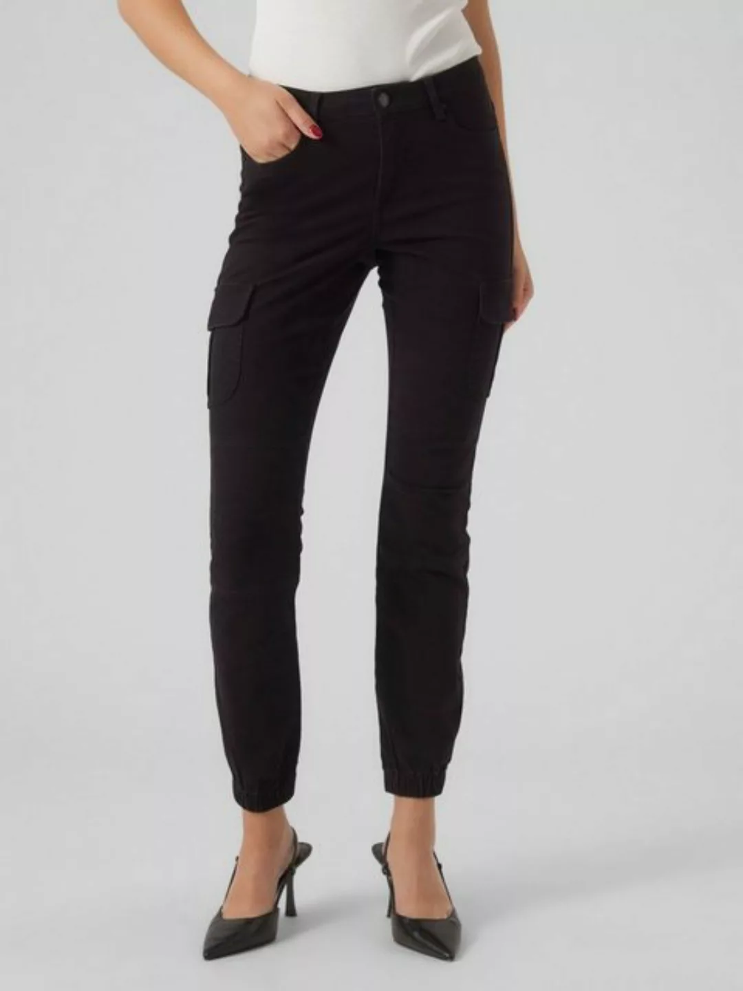 Vero Moda Cargohose VMIVY MR ANKLE CARGO PANTS NOOS günstig online kaufen