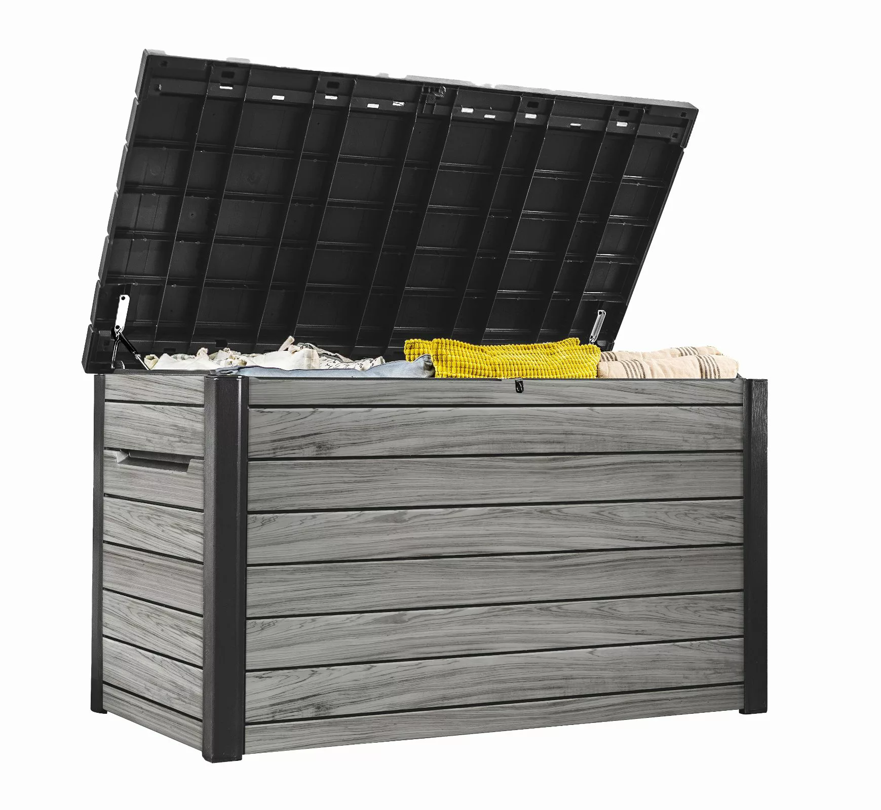 Keter Gartenbox "Ontario" 870L in Holzoptik günstig online kaufen