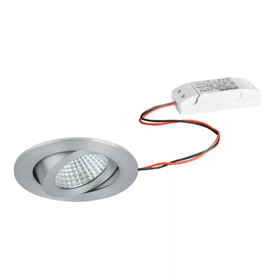 Brumberg LED-Einbaustrahler 6W 230V rund alu-matt - 33353253 günstig online kaufen