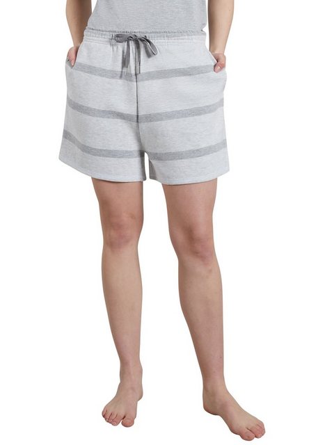 TOM TAILOR Sweatshorts mit melierter und gestreifter Optik günstig online kaufen