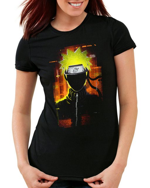 style3 T-Shirt Ninja Glitch kakashi sasuke hatake shikamaru naruto anime ma günstig online kaufen