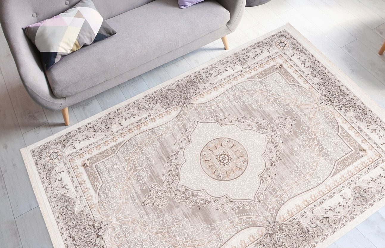 me gusta Teppich »Akropolis 525«, rechteckig, 12 mm Höhe, flacher Teppich m günstig online kaufen