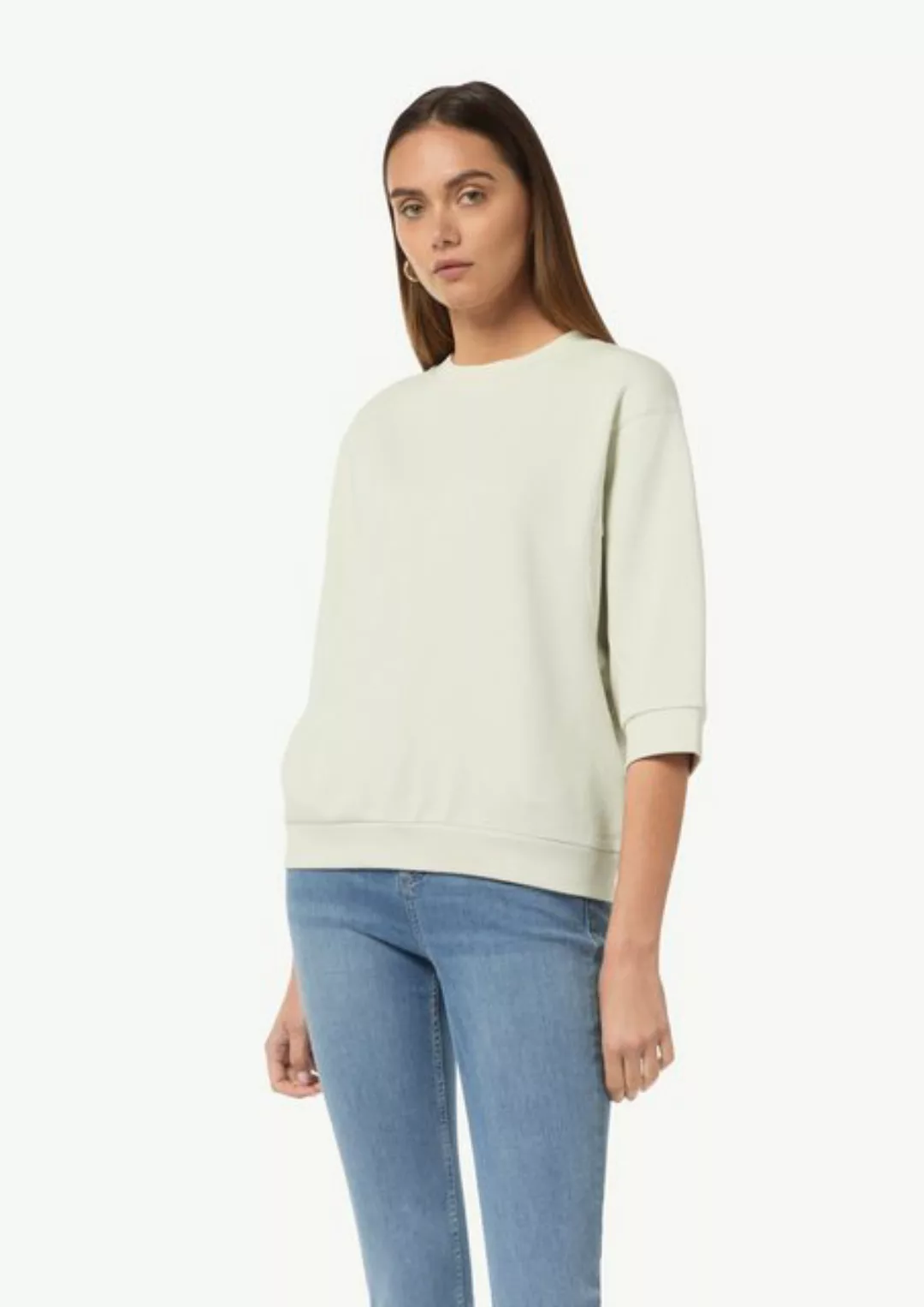 comma casual identity Sweatshirt Lockeres Sweatshirt mit 3/4-Arm günstig online kaufen