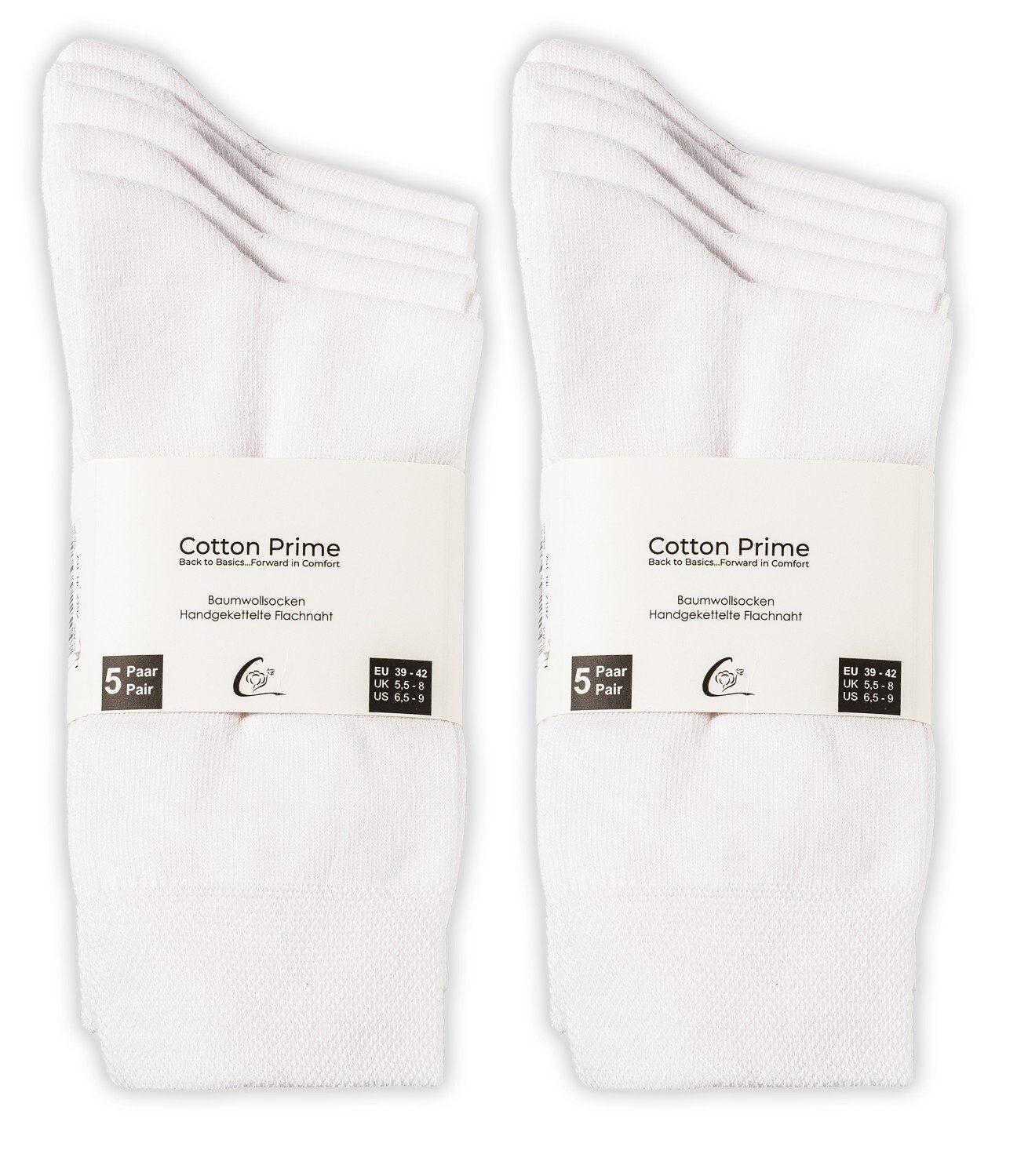 Cotton Prime® Basicsocken Baumwollsocken - Back günstig online kaufen