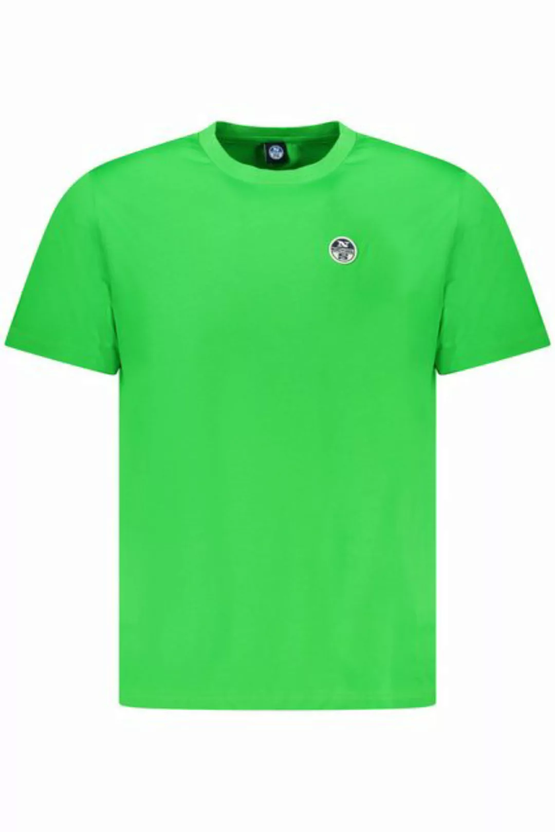 North Sails T-Shirt Grünes Kurzarm Herren T-Shirt mit Rundhals und günstig online kaufen