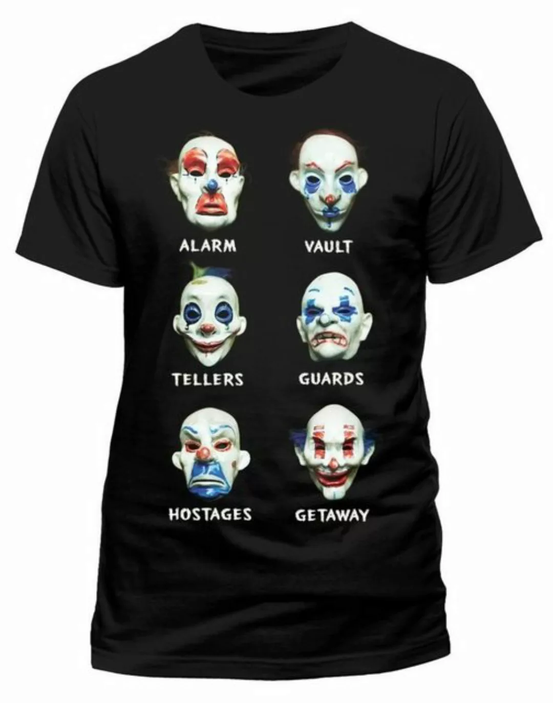 Batman Print-Shirt BATMAN The Dark Knight MASK T-Shirt Schwarz S M L XL XXL günstig online kaufen