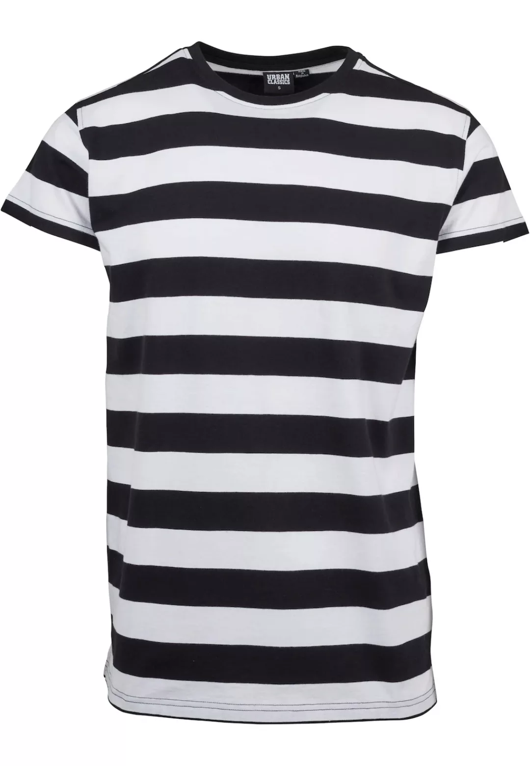 URBAN CLASSICS T-Shirt "Urban Classics Herren Block Stripe Tee" günstig online kaufen