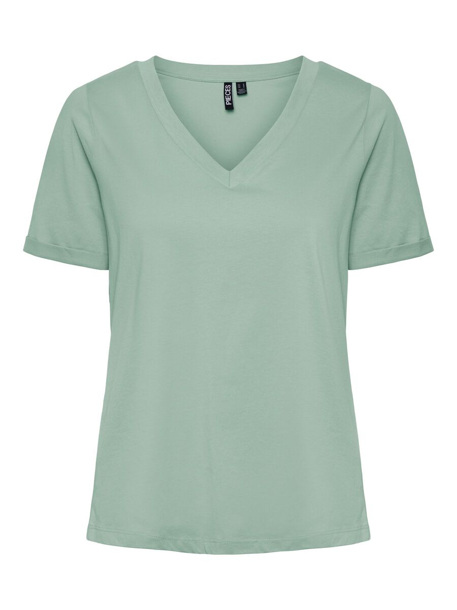PIECES Pcria T-shirt Damen Grün günstig online kaufen