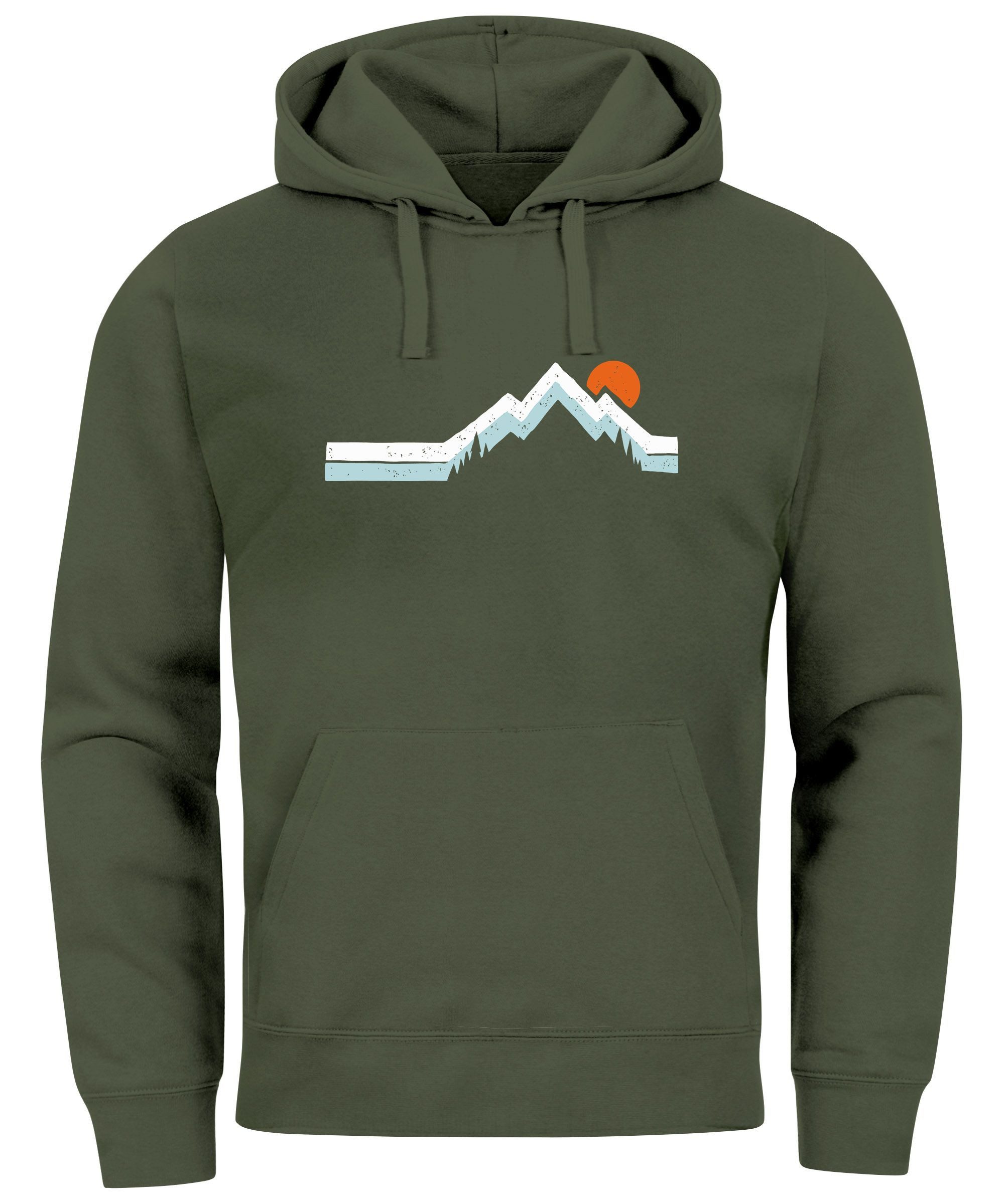 Neverless Hoodie Hoodie Herren Berg Wandern günstig online kaufen