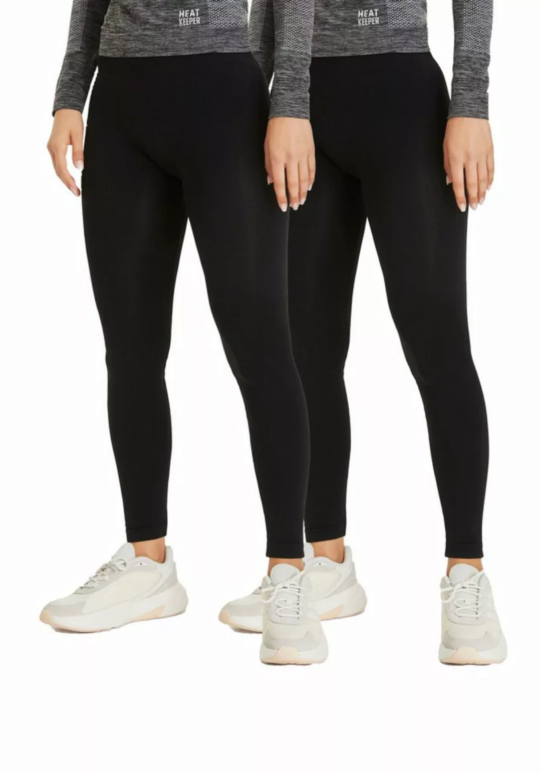 Sarlini Leggings (2er Pack) blickdicht und mit hohem Bund günstig online kaufen