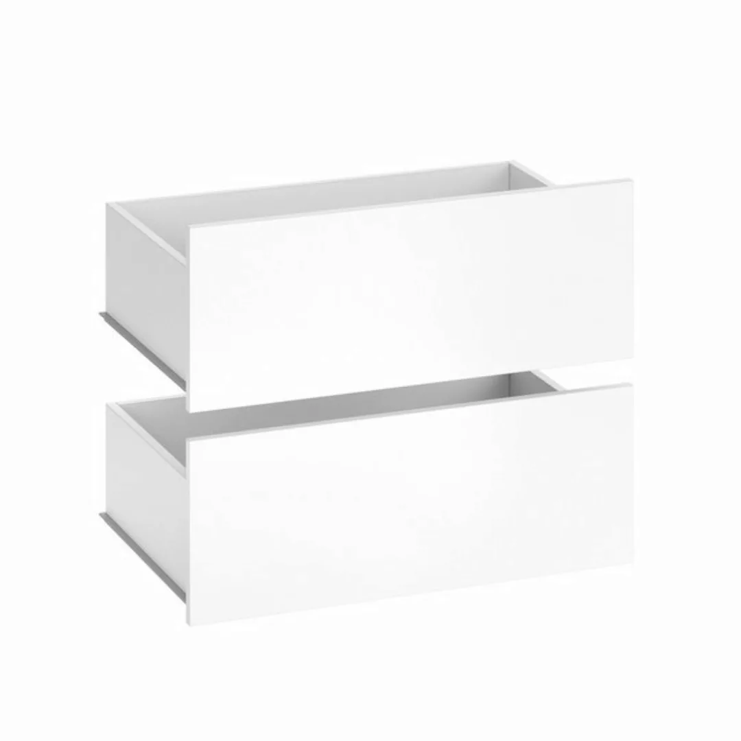 Vicco Kleiderschrank Visit, Weiß, 69.8 x 26.4 cm 2er Set günstig online kaufen