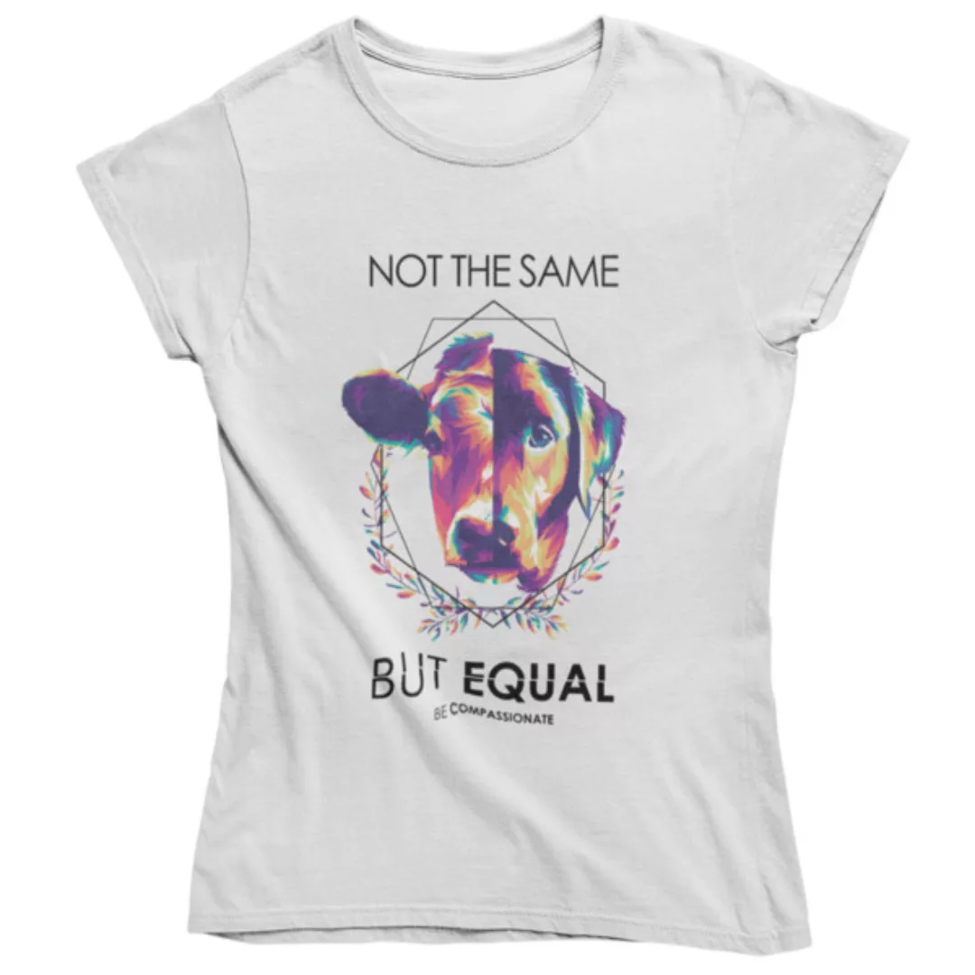 Not The Same But Equal - Damen Organic Shirt günstig online kaufen